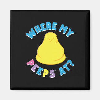 Bunnies Easter Where My Bunnies At Clic Chick  Magnet