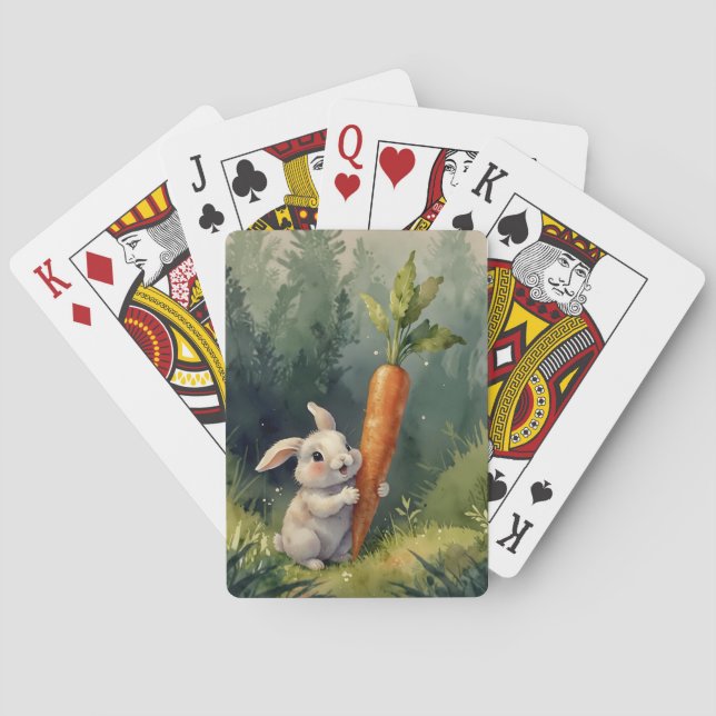 Bunnies Galore Playing Cards (Back)