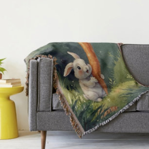 Bunnies Galore Throw Blanket