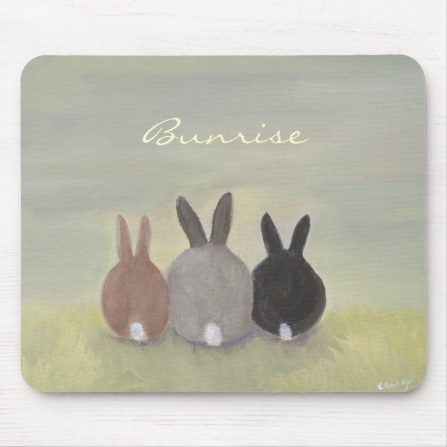 Bunnies Mousepad (Front)