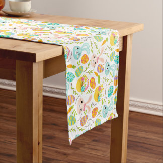 Bunnies -N- Baskets Short Table Runner