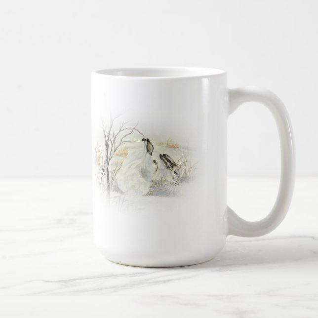 Bunnies / Rabbits Coffee Mug (Right)