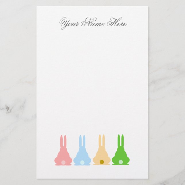 Bunnies Stationery (Front)