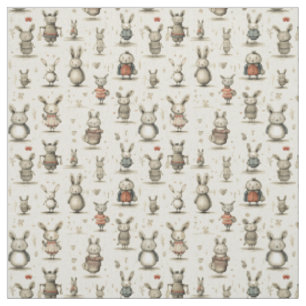  Bunny Affair: Whimsy Bunny Fabric