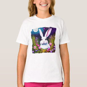 Bunny and flowers T-Shirt