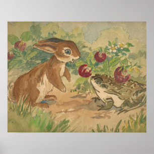 Bunny and Toad 20 X 16 print