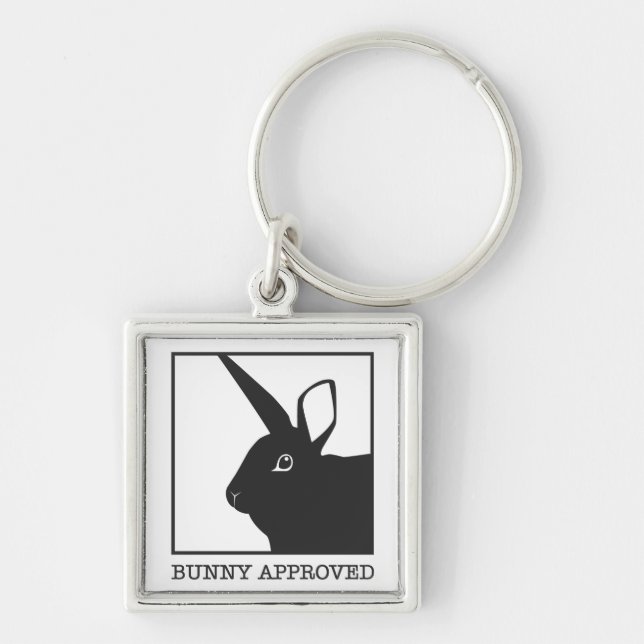 BUNNY APPROVED KEY RING (Front)