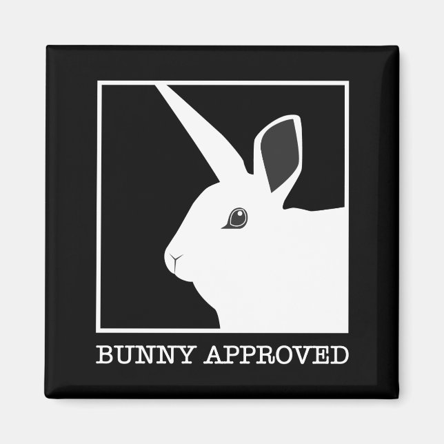 BUNNY APPROVED MAGNET (Front)