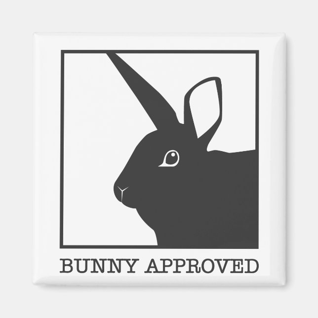 BUNNY APPROVED MAGNET (Front)