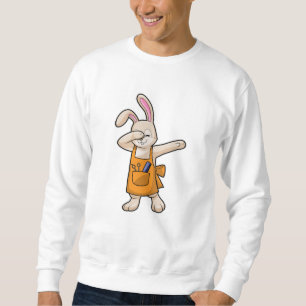 Bunny as Hairdresser with Comb & Scissors Sweatshirt