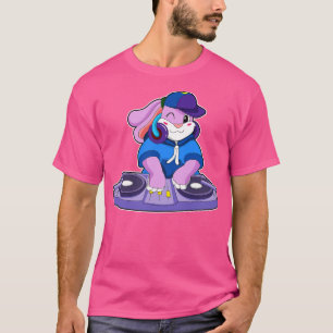 Bunny as Musician with Mixer T-Shirt