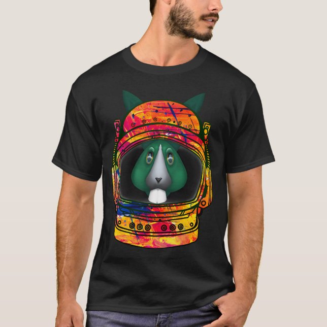 Bunny Astronaut T-Shirt (Front)