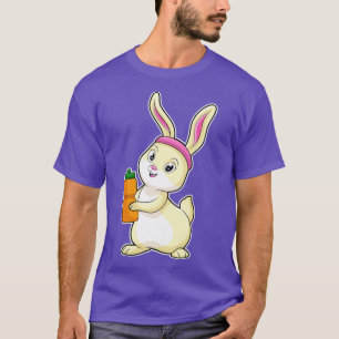 Bunny at Fitness with Drinking bottle T-Shirt