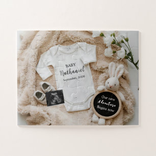 bunny baby reveal pregnancy announcement  jigsaw puzzle