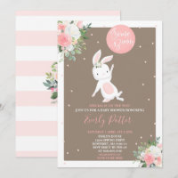 Bunny Baby Shower Invitation Some Bunny Special