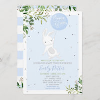 Bunny Baby Shower Invitation Some Bunny Special