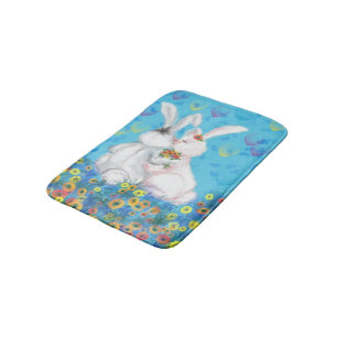 Bunny Bath Mat Gift
