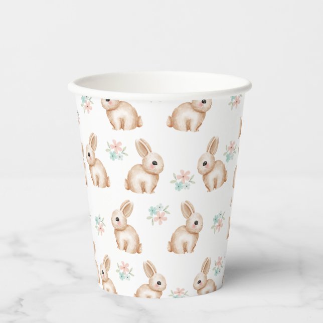 Bunny Birthday Party Cup  (Front)