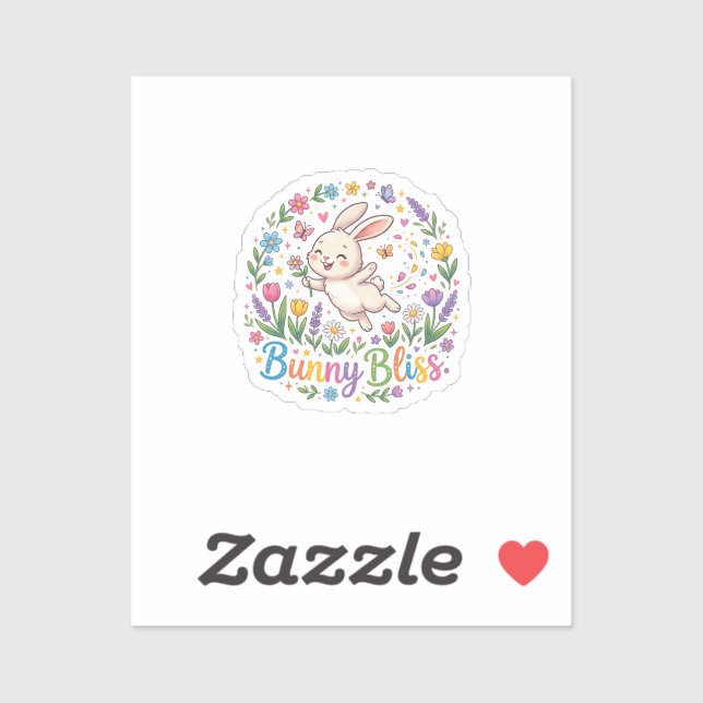 Bunny Bliss | Cute Rabbit Lover T-Shirt   (Sheet)