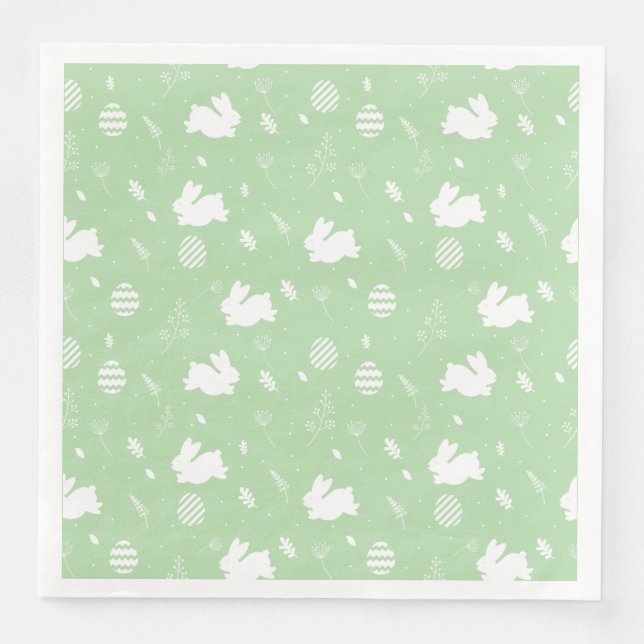 Bunny Bliss – Easter Napkin Charm (Front)