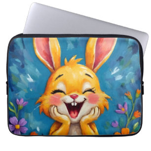 Bunny Bliss Laptop Sleeve