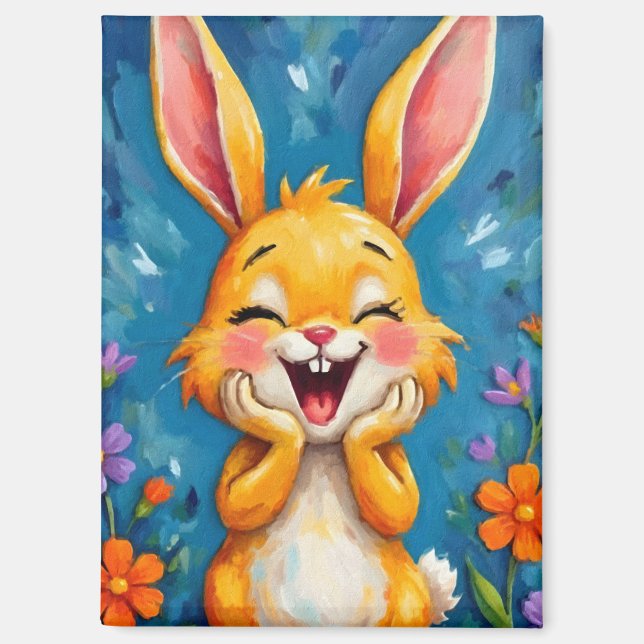 Bunny Bliss Magnet (Front)