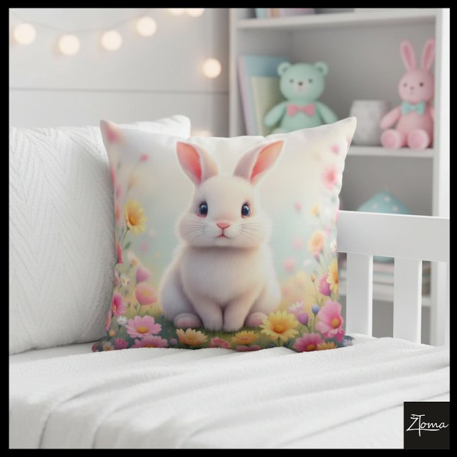 Bunny Bliss Pillow (Creator Uploaded)
