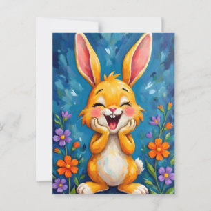 Bunny Bliss Postcard