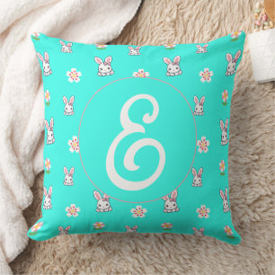 Bunny Bloom Delight Cushion