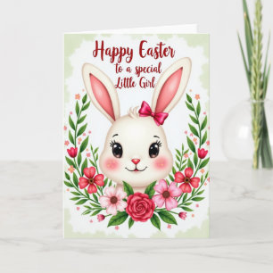 Bunny Blooms Greeting Card