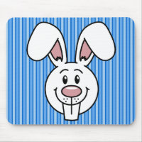Bunny (Blue) Mousepad