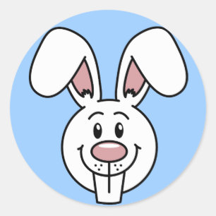 Bunny (Blue) Stickers