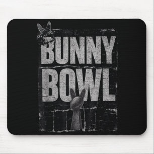 Bunny Bowl Funny Halftime Show 2026 Mouse Pad