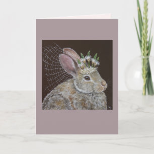 Bunny Bride card