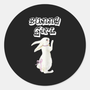 Bunny Bunnies Rabbit Pet Classic Round Sticker