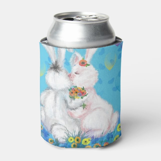 Bunny Can Cooler - Hug (Can Front)