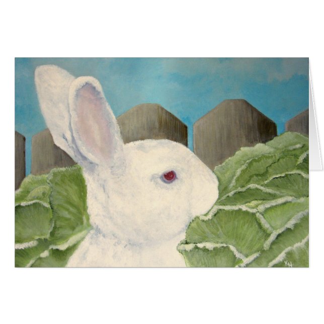 Bunny Card (Front Horizontal)