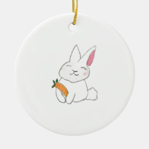 Bunny Ceramic Tree Decoration