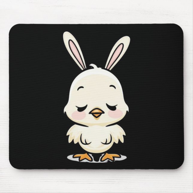 Bunny Chick Sticker2  Mouse Pad (Front)