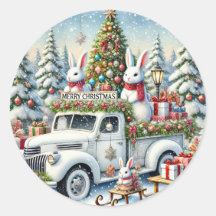 Bunny Christmas Tree | Decorated Holiday Tree with