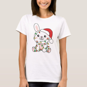 Bunny Christmas Winter Animals Holiday Bunnies T-Shirt