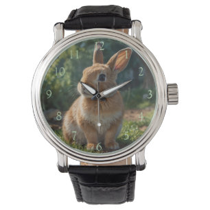 Bunny Clock Watch