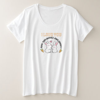 Bunny Couple Plus Size T-Shirt