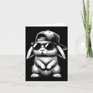 Bunny Dino T-rex Monster Truck Funny Easter Shirts Card