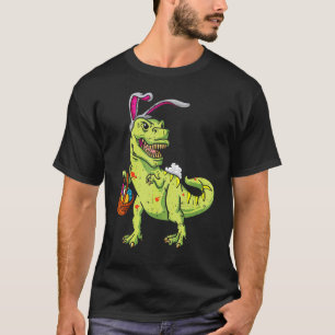 Bunny Dinosaur Easter Day Cute T Rex Egg Hunter Bo T-Shirt