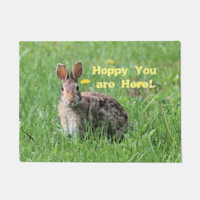 Bunny Doormat (Front)