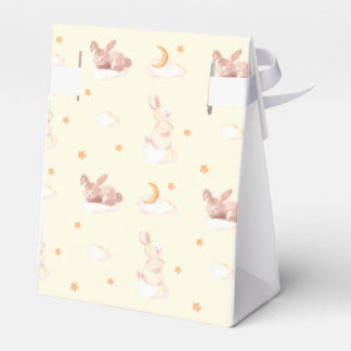 Bunny Dreams Neutral Baby Shower Favour Box
