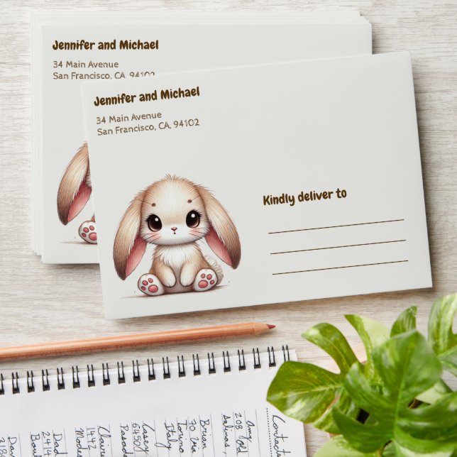 Bunny Eared Wonder Envelope (Stacked)