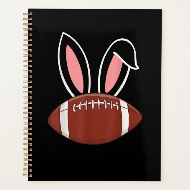 Bunny Ears American Football Planner (Front)