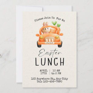 Bunny Ears Easter Egg Hunt Brunch  Invitation